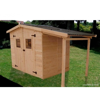 Abri de jardin 1m x 1m
