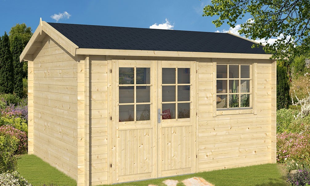 Cabane de jardin 34mm
