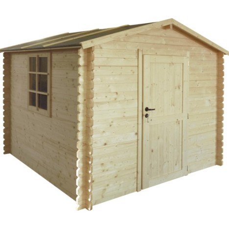 Cabane de jardin en bois 6m2
