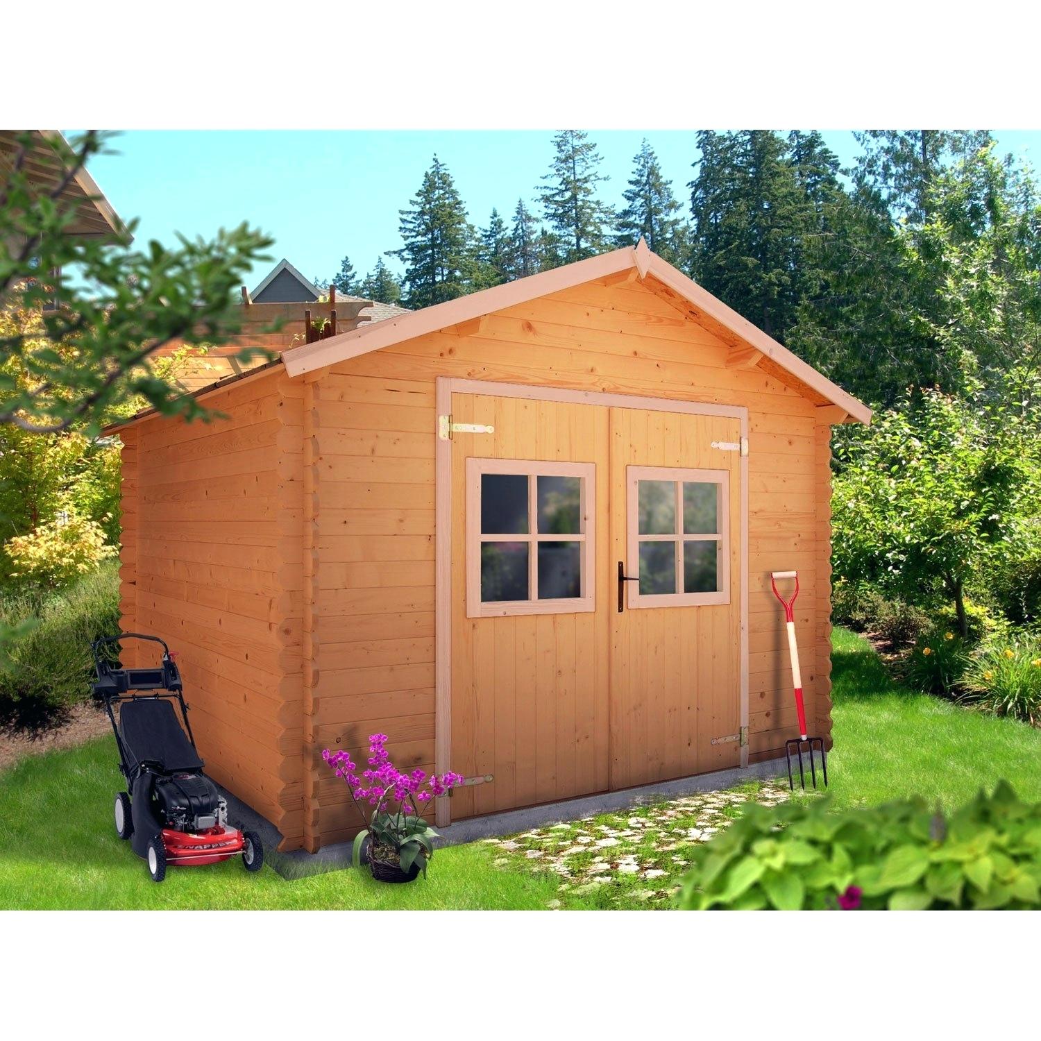 Abri de jardin 5m2 avec plancher
