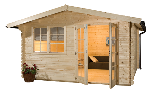 Chalet bois jardin pas cher
