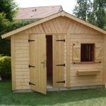 Abri de jardin bois salla 0.45m2
