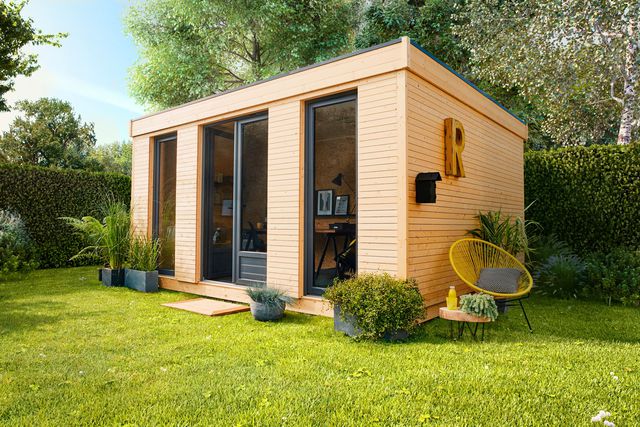 Cabane de jardin grande
