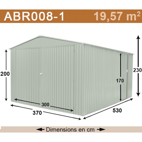 Abri jardin solde
