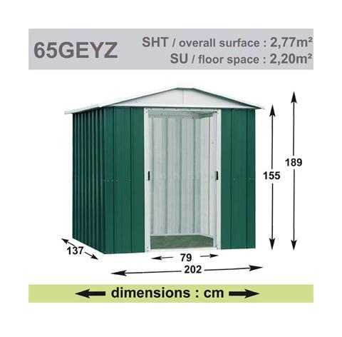 Abri de jardin 65geyz
