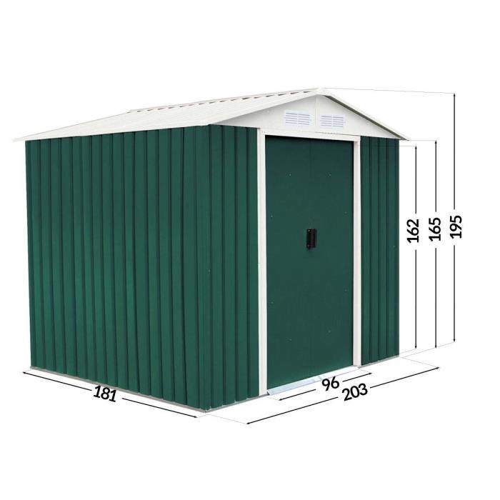 Abri de jardin 4m2
