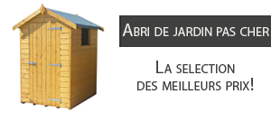 Abri de jardin en solde
