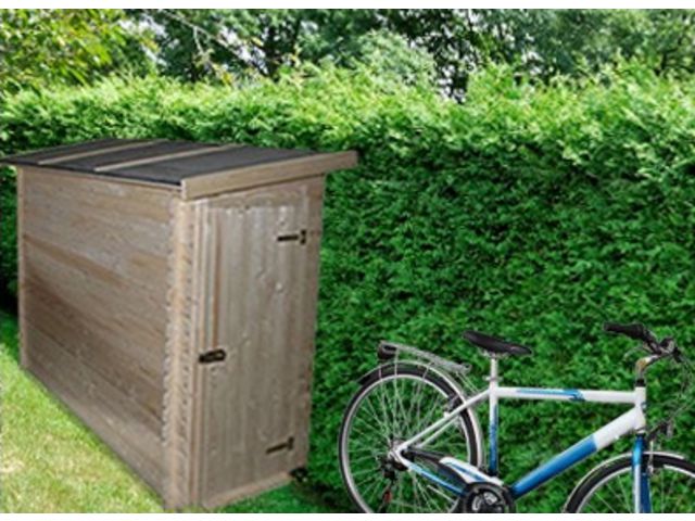 Abris vélo jardin

