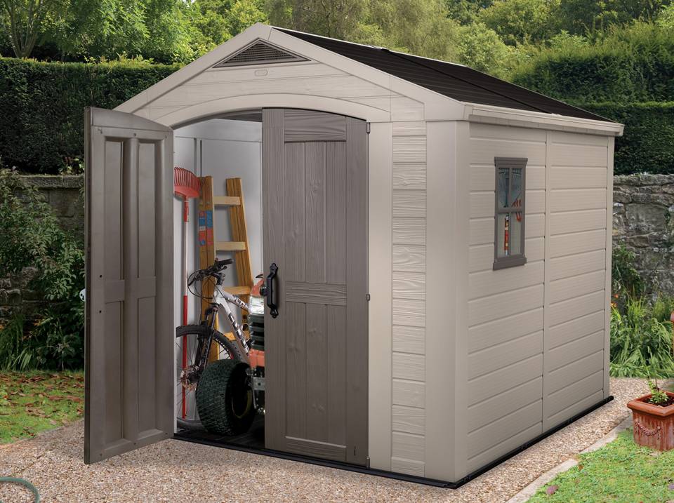 Abri jardin resine promo
