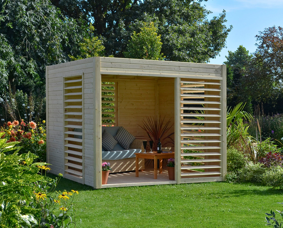 Abri exterieur jardin
