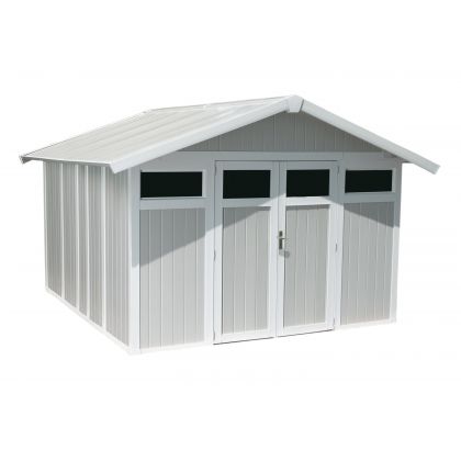 Abri de jardin white wood
