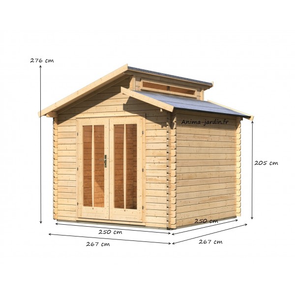 Cabane de jardin karibu
