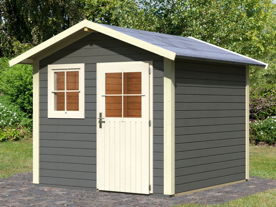 Abri jardin gris
