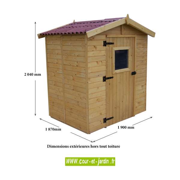 Cabane de jardin 160
