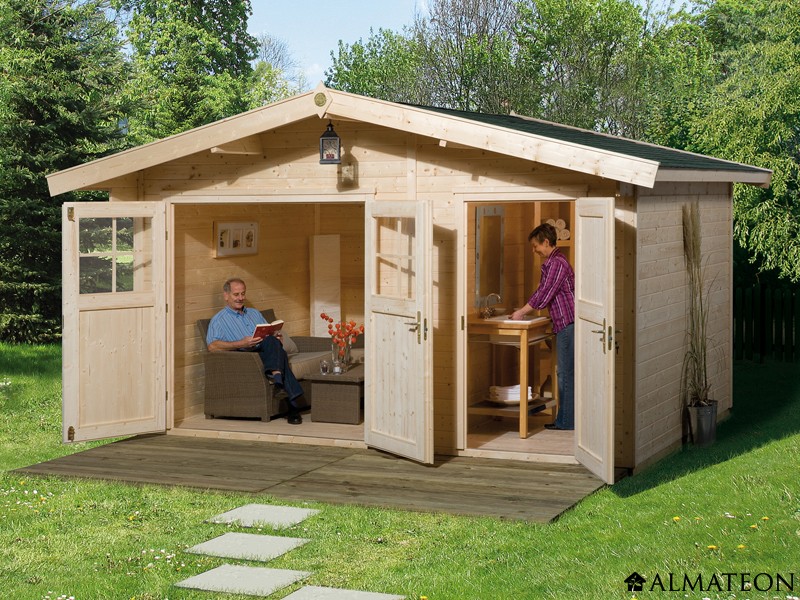 Abri de jardin habitable
