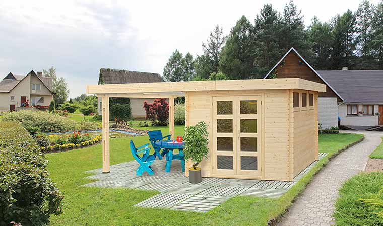 Terrasse abris de jardin
