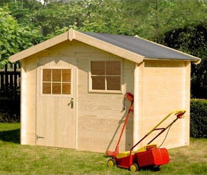 Cabane jardin bois
