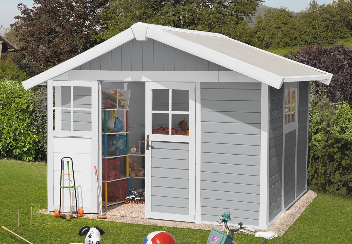 Abri jardin pvc

