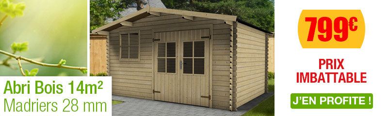 Abri de jardin kiwi
