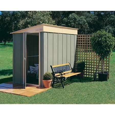 Abri jardin monopente
