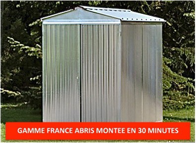 Abri de jardin a monter
