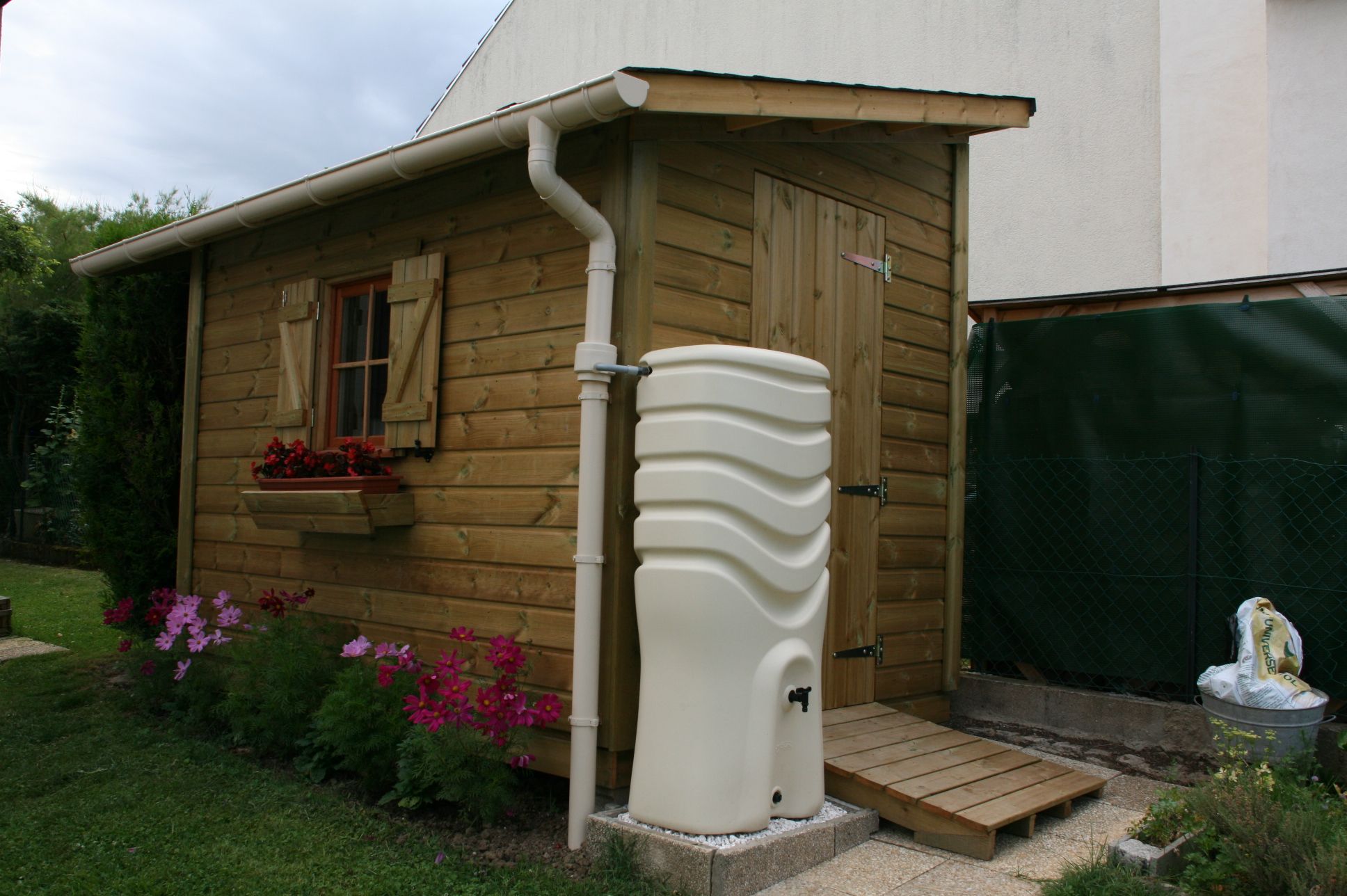 Cabane de jardin 1 pente
