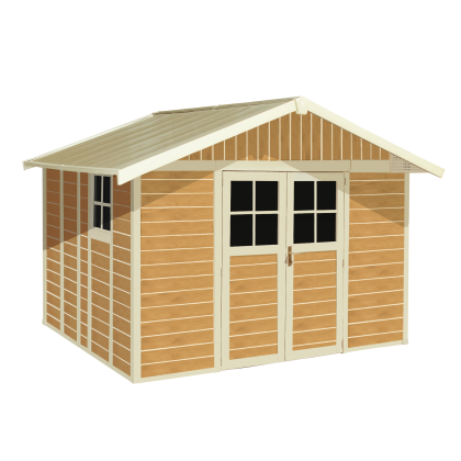 Tle et abri de jardin
