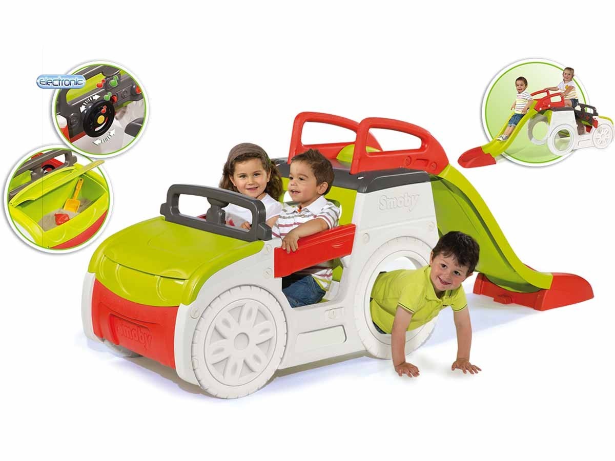 Toboggan fun center smoby
