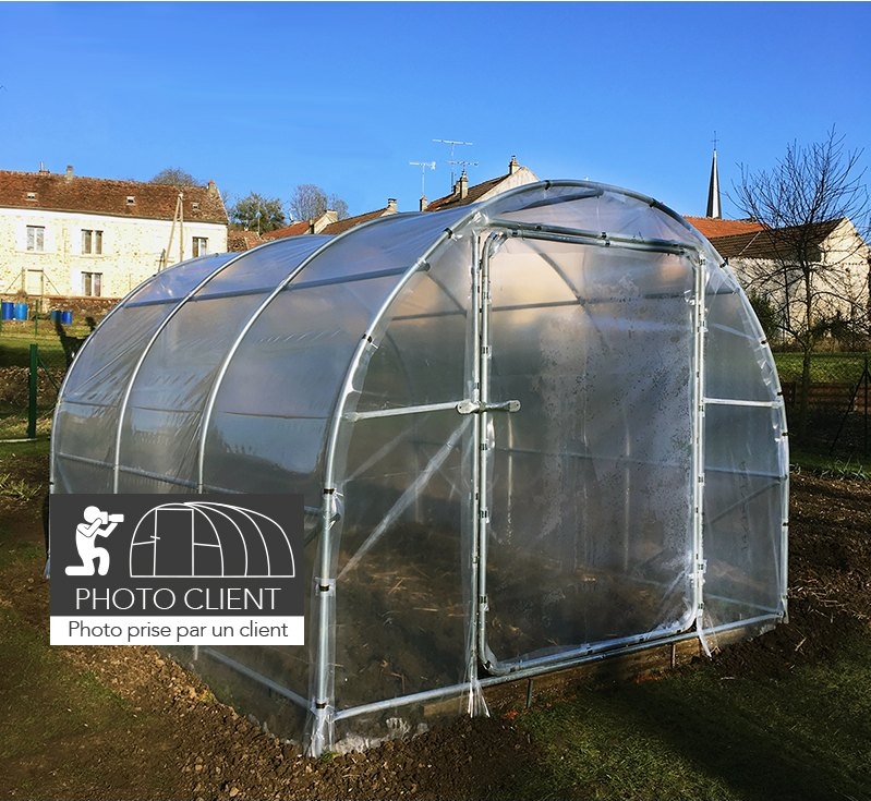 Serre de jardin fabrication française
