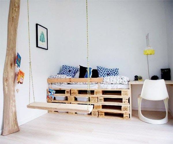 Balancoire bebe interieur design
