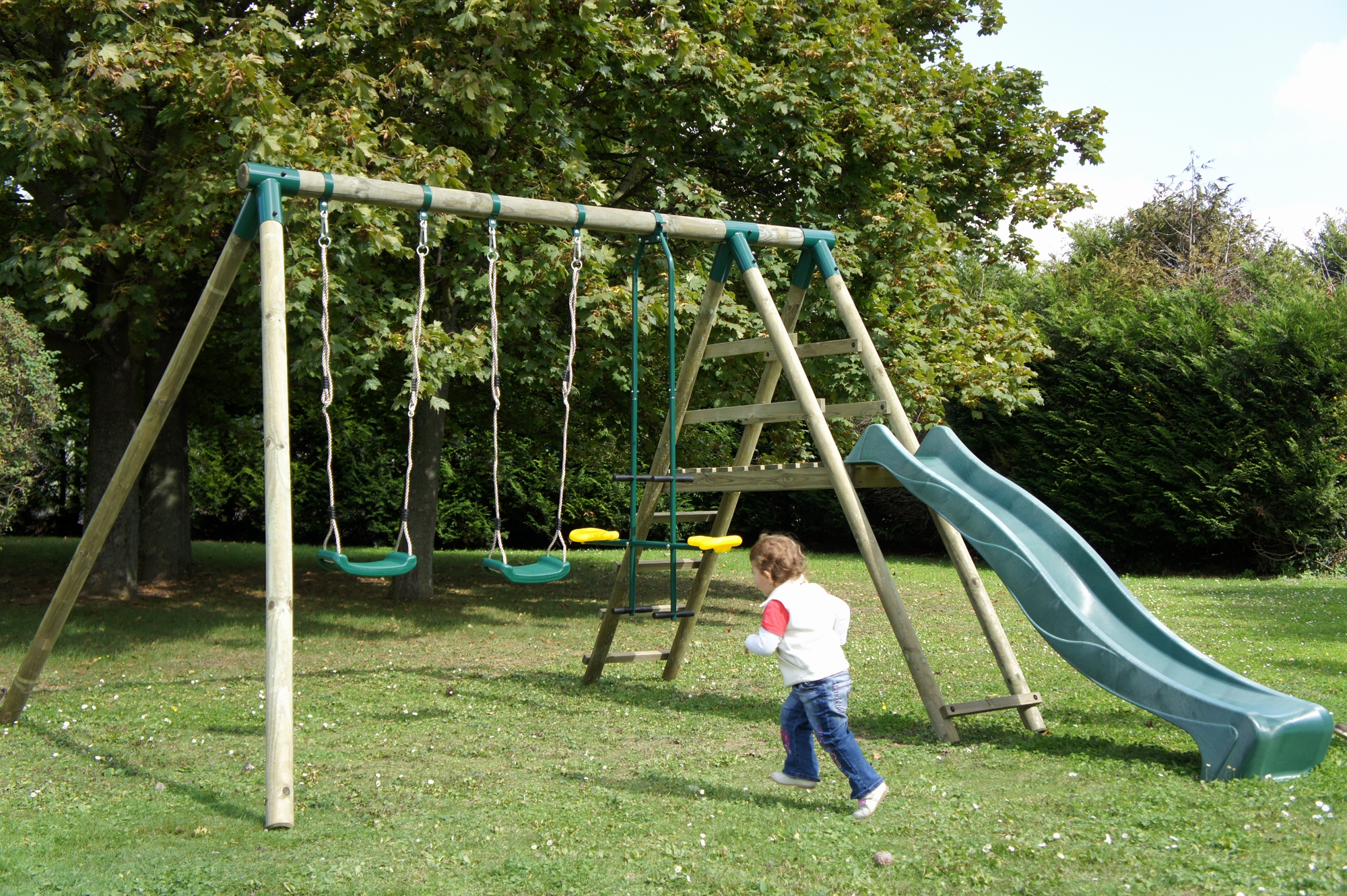 Balancoire de jardin usage

