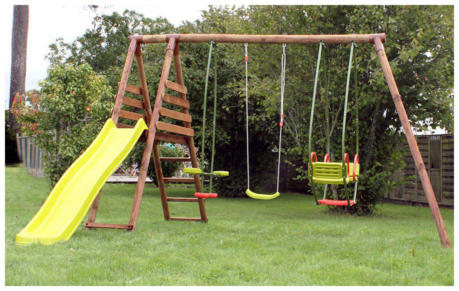 Balancoire en bois occasion belgique

