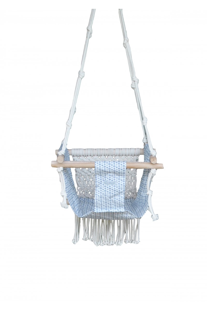 Balancoire bebe macrame
