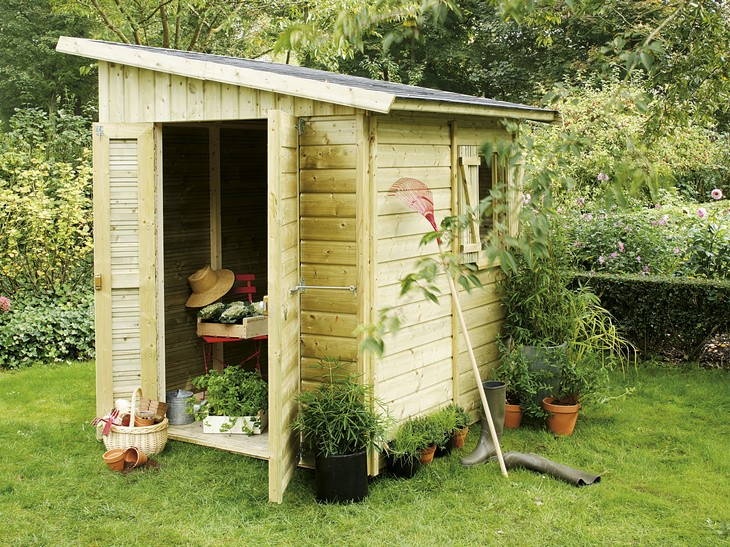 Construire un cabanon de jardin
