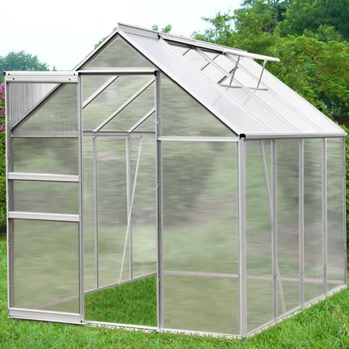 2 main serre de jardin
