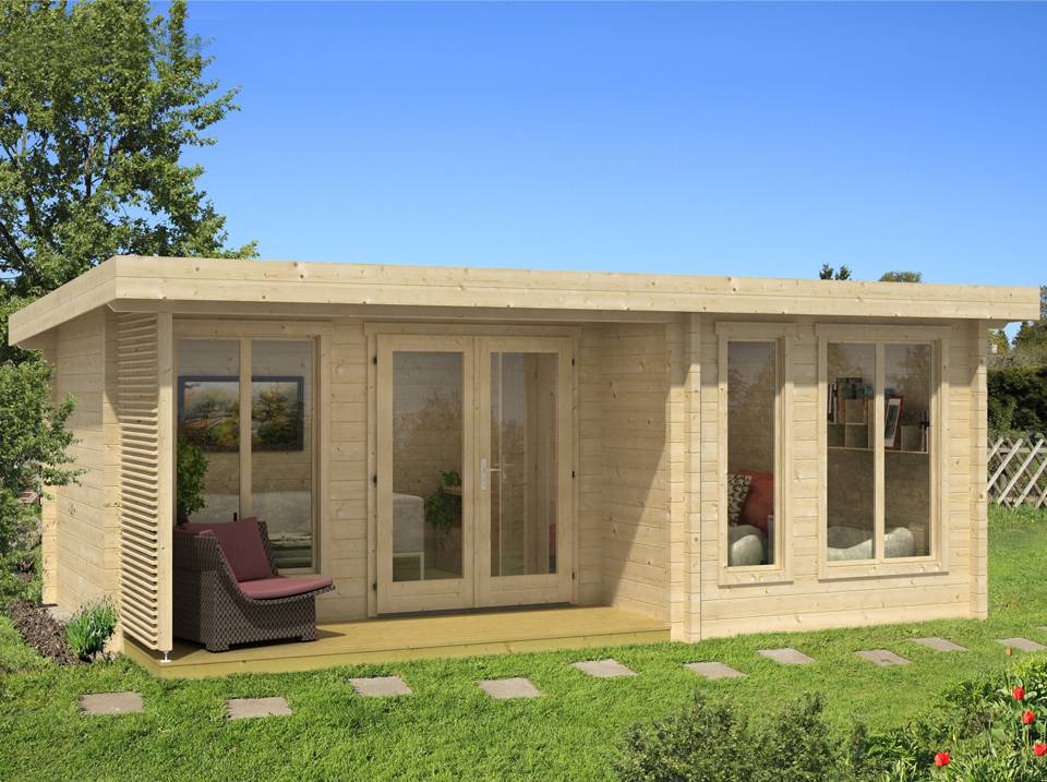 Abri de jardin pas cher 20m2
