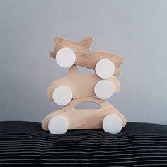 Jip balancoire scooter bois - rose
