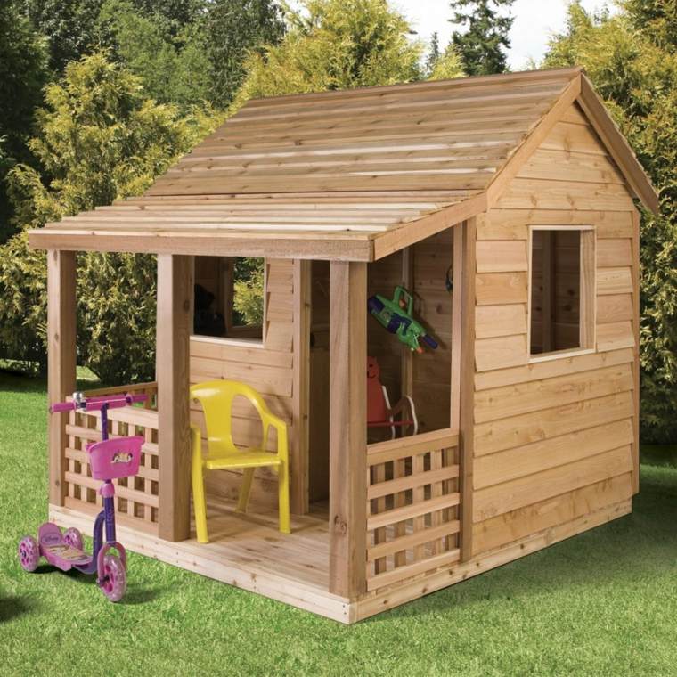 Cabane bois jardin
