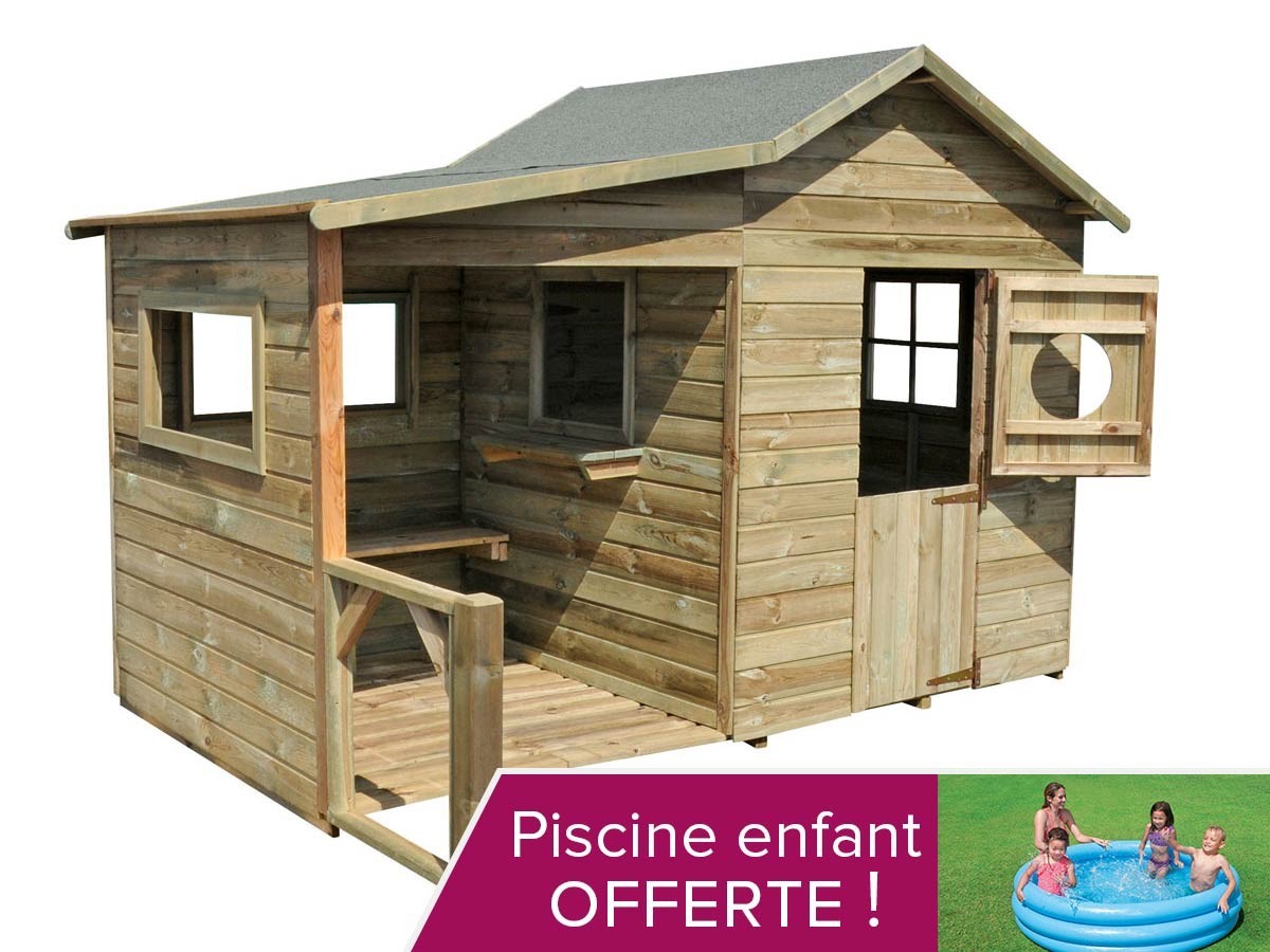 Cabane en bois pas cher
