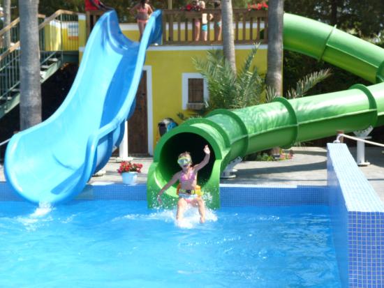 Toboggan piscine
