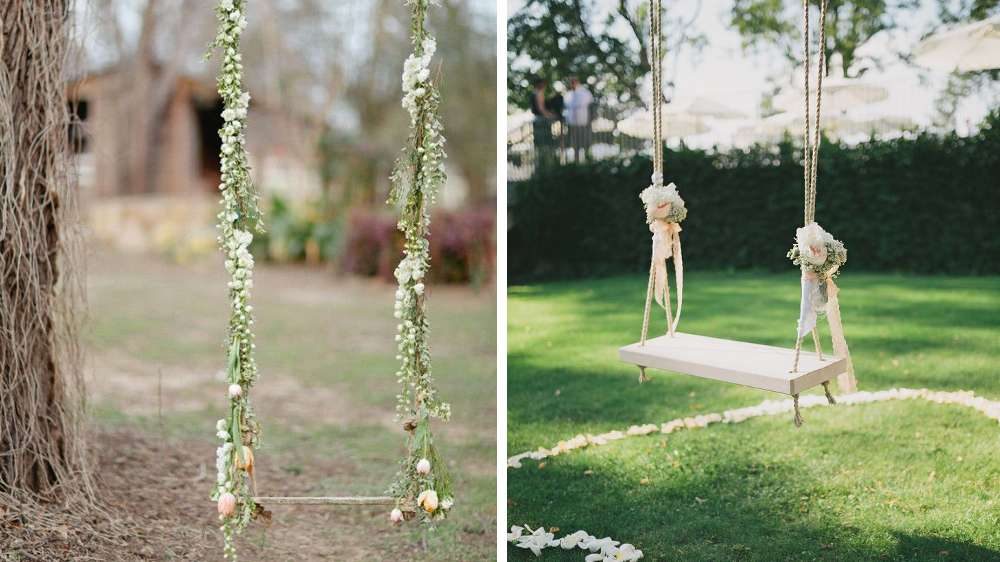 Balancoire mariage

