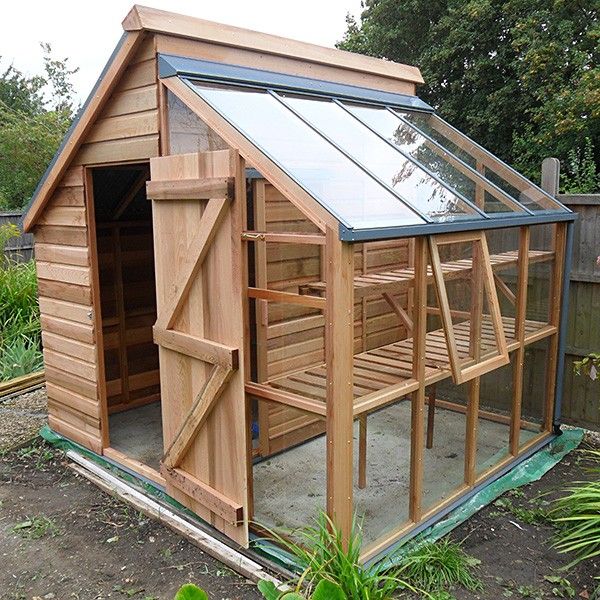Serre jardin maison
