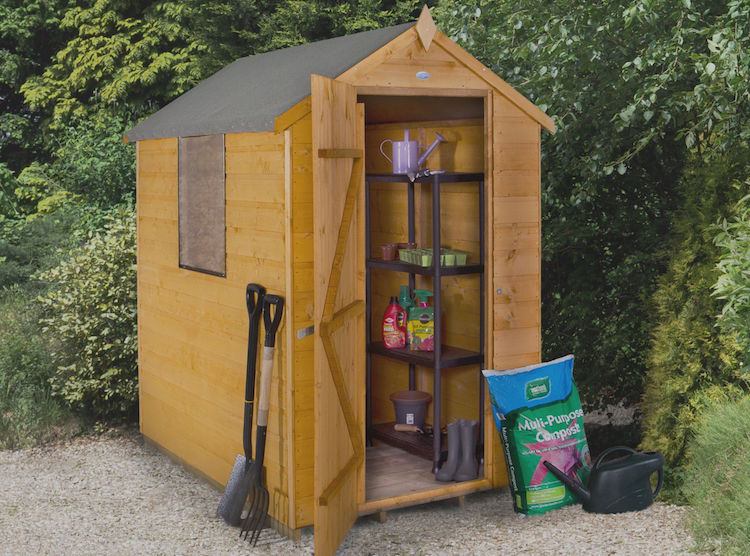 Abris outils jardin bois
