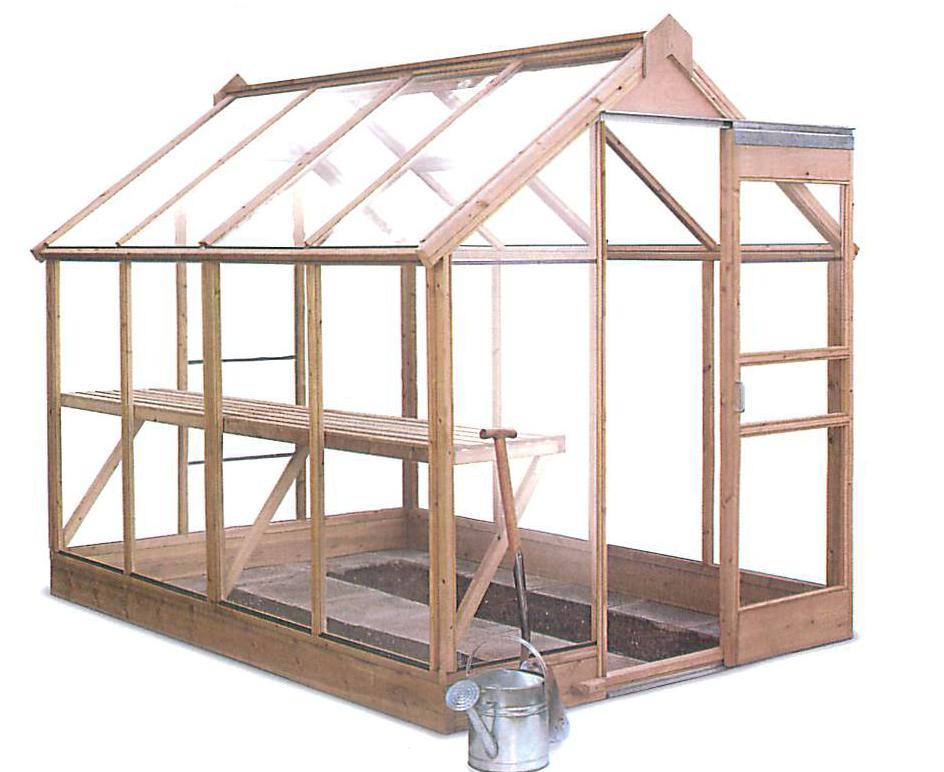 Serre de jardin en bois
