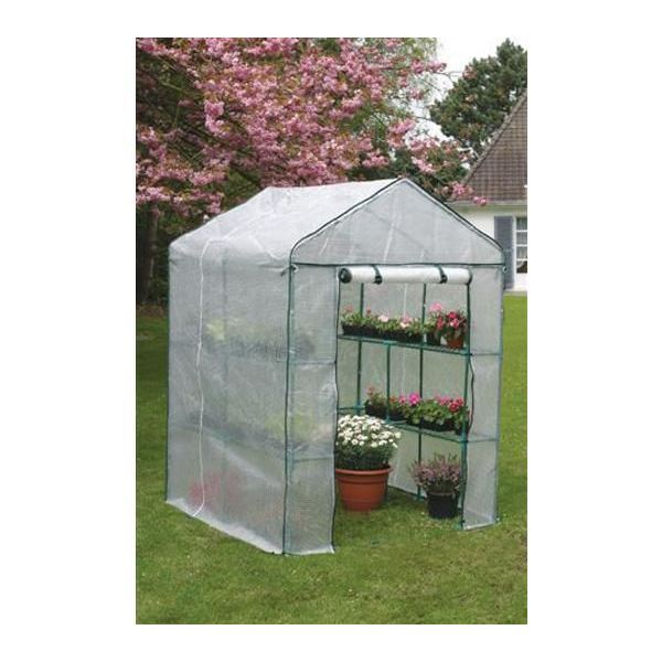Serre plastique jardin
