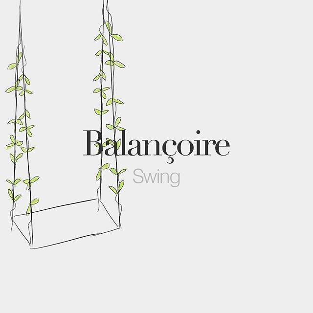 La balancoire en anglais
