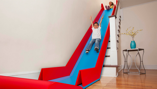 Toboggan interieur
