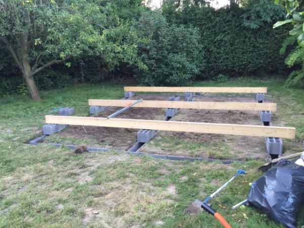 Sur quoi poser une cabane de jardin
