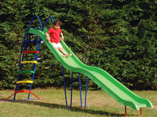 Toboggan double vague
