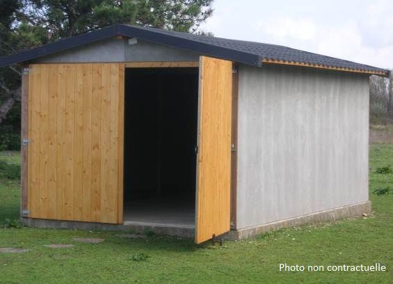 Garage abri de jardin
